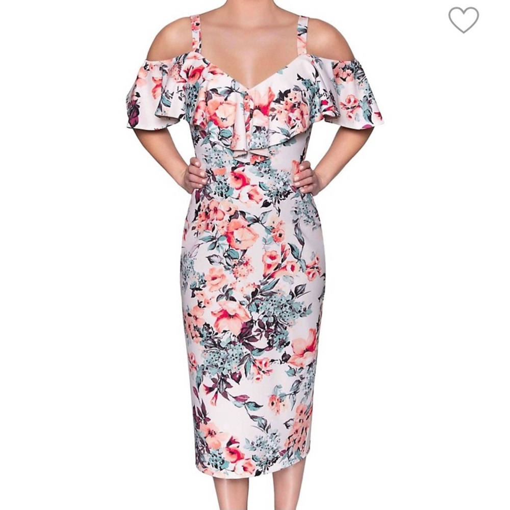 RACHEL Rachel Roy Marcella Cold-Shoulder Dress